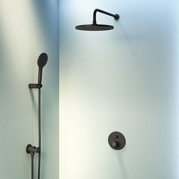FP85A1RH22 X-Joy Touch Reel, набор: нажимной см-ль д/в/душа, верхний душ 220 мм, держатель д/верхн.д