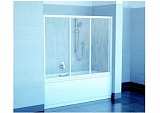 Шторка для ванны Ravak AVDP3-170 белая+транспарент 40VV0102Z1