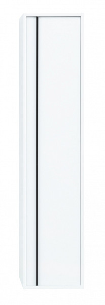 Шкаф-пенал для ванной Aquanet Lino 35 белый матовый 00253909