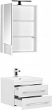 Комплект мебели для ванной Aquanet Нота NEW 58 белый (камерино) 00230291