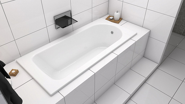 Стальная ванна Kaldewei Saniform Plus 180x80 112800010001 standard mod. 375-1