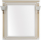 Зеркало Aquanet Паола 90 белый/золото 00186108