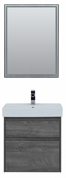 Мебель для ванной Aquanet Nova Lite 60 дуб рошелье (2 ящика) 00242920