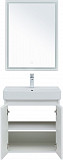 Мебель для ванной Aquanet Nova Lite 60 белый глянец (2 дверцы) 00302532