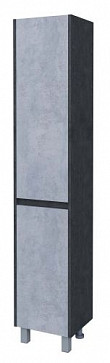 Шкаф-пенал "Кибела 35", универсальный, цемент