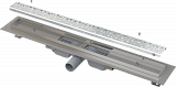 Душевой лоток AlcaPlast с решеткой Антивандал APZ111-850 Low Водоотводящий желоб с решеткой