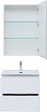 Мебель для ванной Aquanet Алвита New 60 2 ящика, белый матовый 00274216