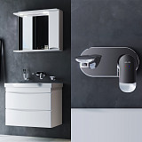 F8072200 Like, смеситель д/умывальника, монтируемый в стену, хром, шт.