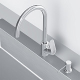 F8007T00 Like, набор 3в1: смеситель для кухни с каналом для питьевой воды, фильтр, диспенсер, хром,