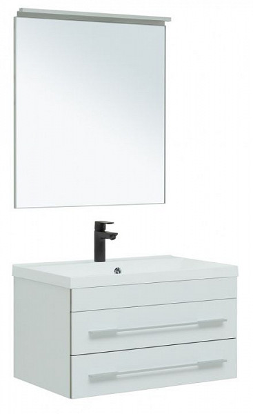 Мебель для ванной Aquanet Верона 75 New белый матовый 00281104