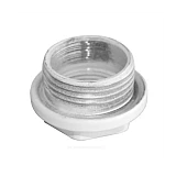 Заглушка (пробка) проходная 1"x3/4" левая резьба для алюминиевых и биметаллических радиаторов с прокладкой Ogint