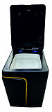 EY-9009 Унитаз -моноблок, с сиденьем термопласт с микролифтом серый/золото