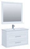 Мебель для ванной Aquanet Бостон М 100 белый (лит. мрамор) 00258284