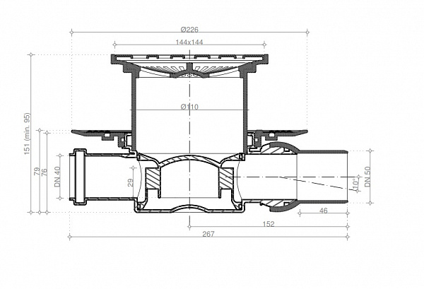 Confluo Standard 15х15 Drops 3 Pestan
