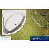 Акриловая ванна Vagnerplast Veronela Corner 140x140 VPBA140VEA3X-04