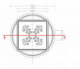 Confluo Standard 15х15 Square 1 Mask Pestan