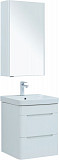 Мебель для ванной Aquanet София 50 белый глянец (2 ящика) 00274191