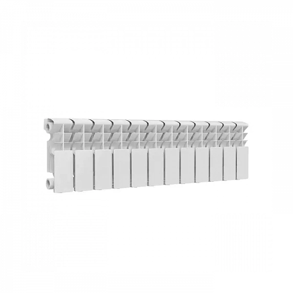 Радиатор алюминиевый Classic 200 12 секций Qну=960 Вт RAL 9016 (белый) Ogint .