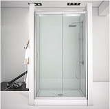 Душевая дверь Aquanet Alfa NAA6121 160, прозрачное стекло NAA6121 1600