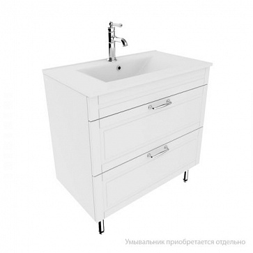 Тумба напольная, 80 см, белая, Oxford, IDDIS, OXF80W0i95