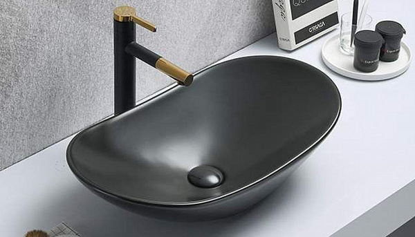 Раковина накладная Velvex  60 см 7811AMB