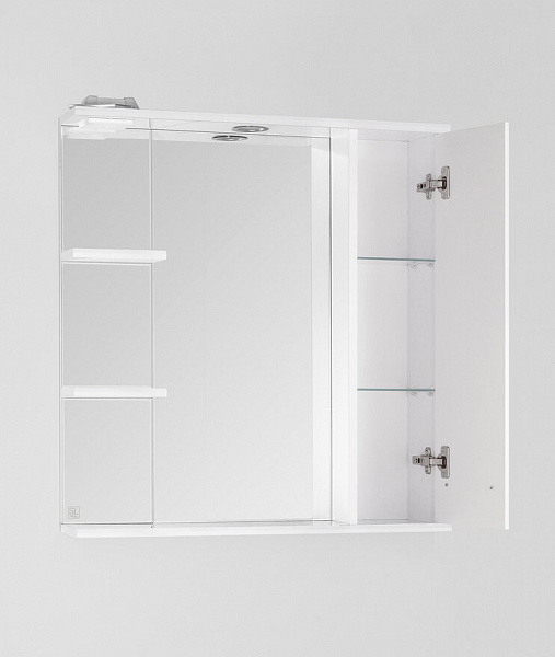 Зеркальный шкаф Style Line Ирис 75х83/С