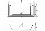 Акриловая ванна Riho Lugo 190х90 правая B136014005