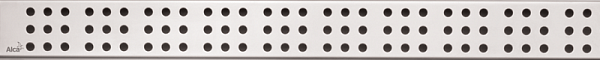 Решетка для лотков AlcaPlast CUBE-550L нержавеющая сталь глянцевая