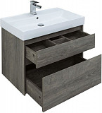 Мебель для ванной Aquanet Nova Lite 75 дуб рошелье (2 ящика) 00242904