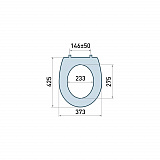 Сиденье для унитаза "KOLLER POOL" Trend C9