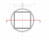 Confluo Standard 15х15 Plate 1 2in1 Pestan