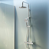 F0785A400  X-Joy, душ.система:  см-ль д/душа с ТМС, душ.штанга,верхний душ 220мм, ручн душ, хром