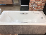Чугунная ванна Jacob Delafon Parallel 150x70 с отверстиями под ручки E2949-00