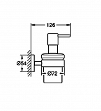Дозатор для жидкого мыла Grohe Essentials 40448001 Хром