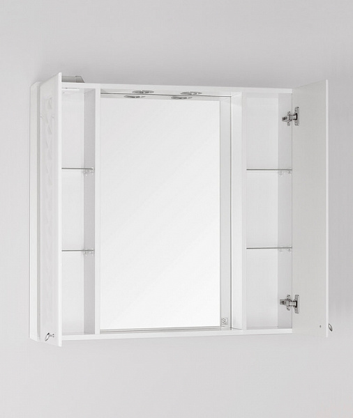 Зеркальный шкаф Style Line Канна 90х86/С