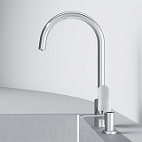 F8007T00 Like, набор 3в1: смеситель для кухни с каналом для питьевой воды, фильтр, диспенсер, хром,