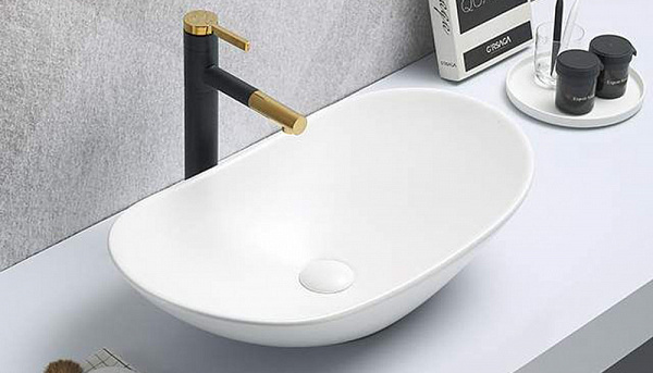 Раковина накладная Velvex  60 см 7811AMW