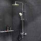 F0785C900 Sunny,душ.система,набор:см-ль д/ванны/душа,верхний душ d220 мм, ручной душ 110 мм, 1 функц