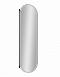 Зеркало-пенал Континент "Elmage black LED" 450х1600