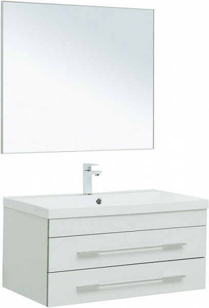 Мебель для ванной Aquanet Верона 90 белый матовый 00287639