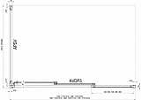 Неподвижная стенка Ravak APSV-80 сатин+транспарент 95040U02Z1