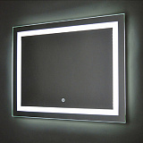 Зеркало AZARIO Ливия 800х600, LED-подсветка, сенсорный выключатель (ФР-00000942)