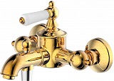 Смеситель для ванны с коротким изливом с аксессуарами Bravat Art F675109U-B