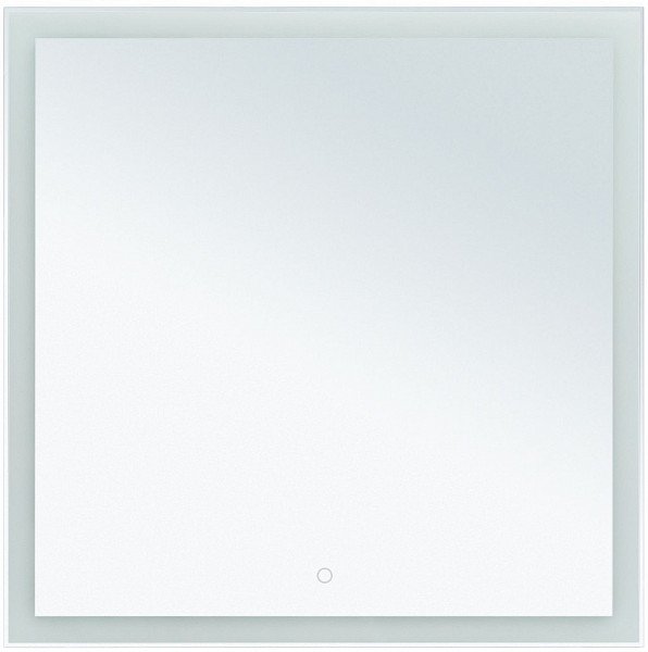 Зеркало Aquanet Гласс 80 белый LED 00274016