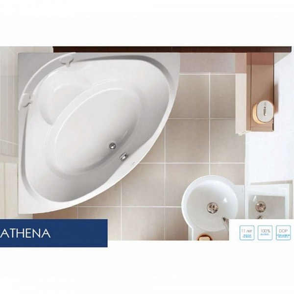 Акриловая ванна Vagnerplast Athena 150x150 VPBA150ATH3E-04