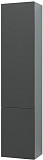 Шкаф-пенал для ванной Aquanet Алвита 35 серый антрацит 00240197