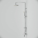 F40890A14 Gem набор 2в1: см-ль д/ванны/душа, верхний душ d 220 мм, ручн.душ 110 мм, 1 ф-ция, душевая