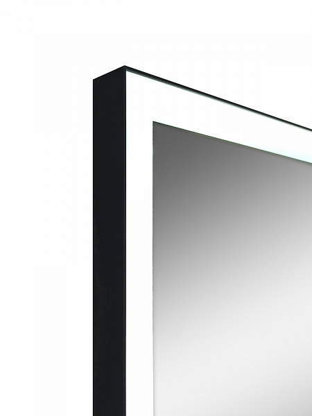 Зеркало Континент "Frame black standart" 800x600