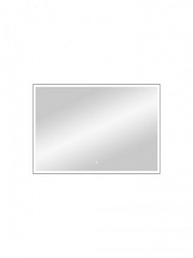 Зеркало Континент "Frame black standart" 1000x700