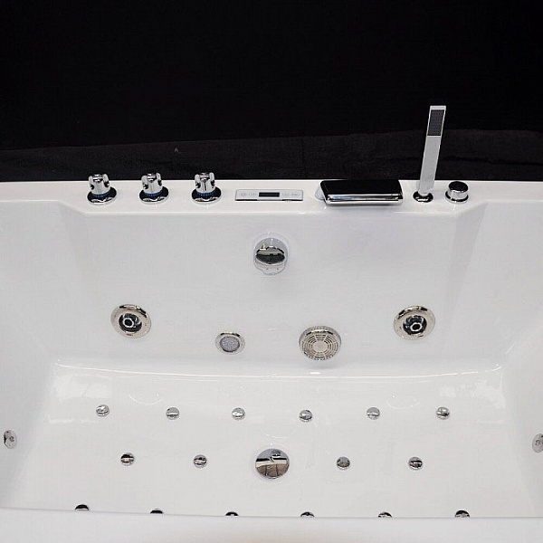 Акриловая ванна Grossman 180x90 с гидромассажем GR-18090
